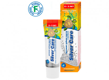 Детская зубная паста СЕРЕБРЯНАЯ ЗАЩИТА (0-3 лет) 30 мл (PresiDENT)