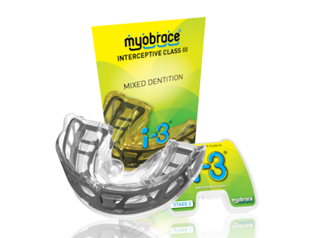 i-3Sс (i-3) Myobrace с каркасом Этап 2 при аномалиях III класса. SMALL / Прозрачный (MRC)